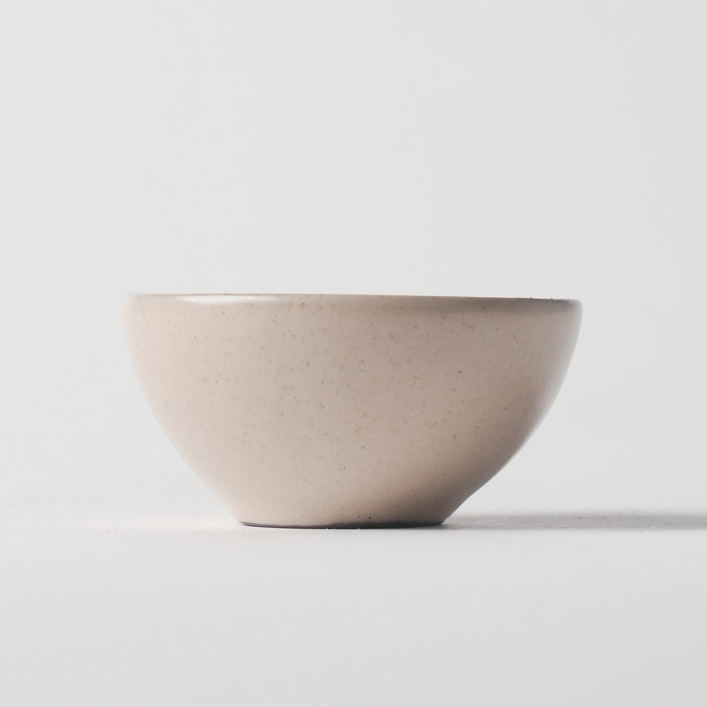 Cream Beige Ceramic Speckled Cup
