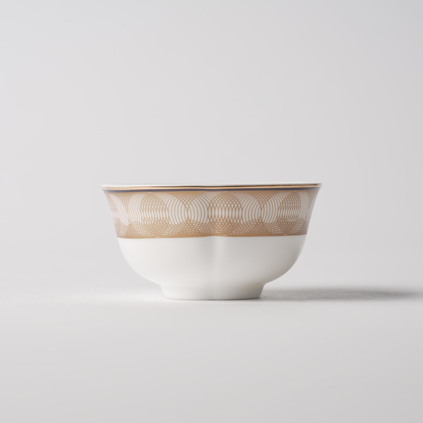 Gold Thread — 4" Qiankun Rice Bowl