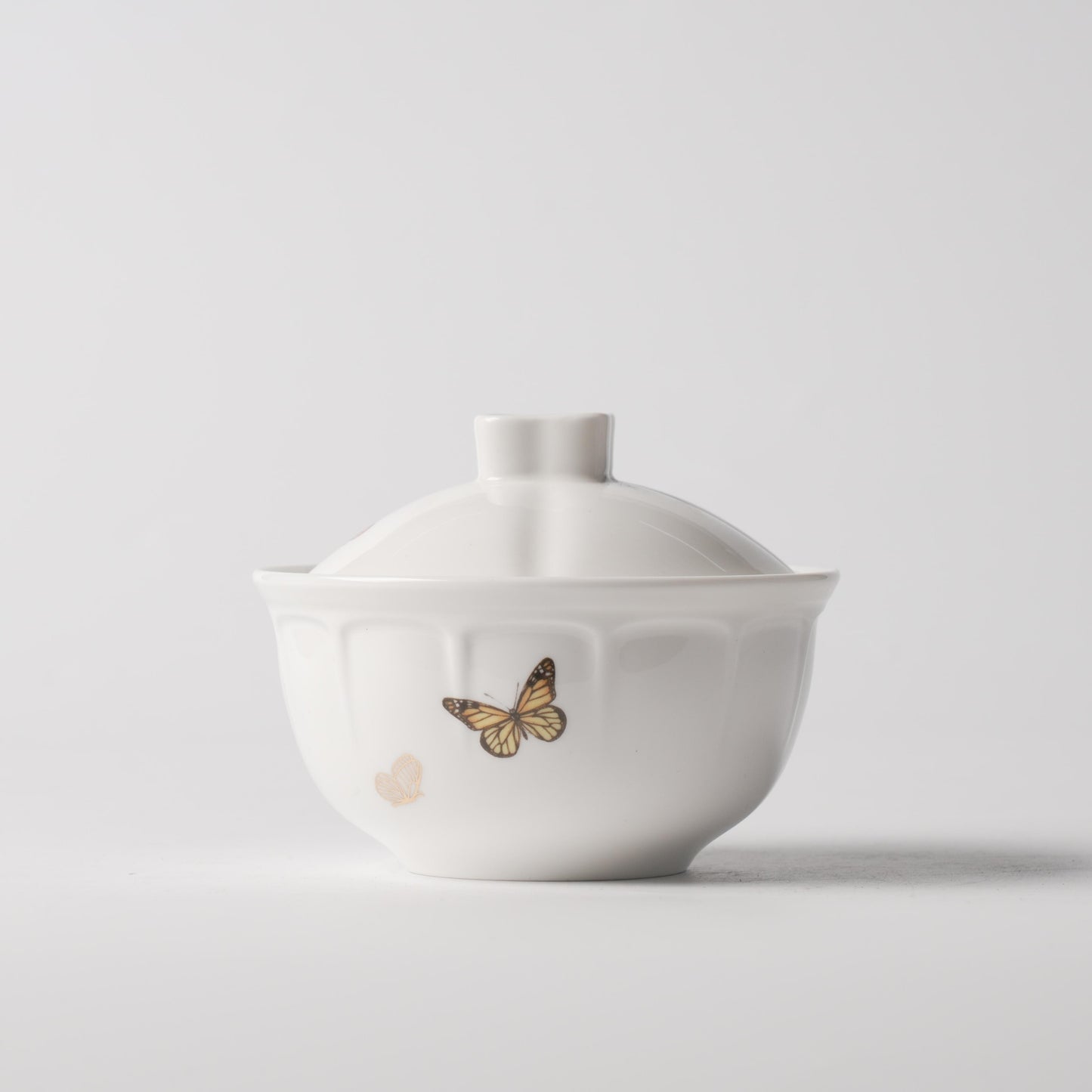 Butterfly — Covered Soup Bowl