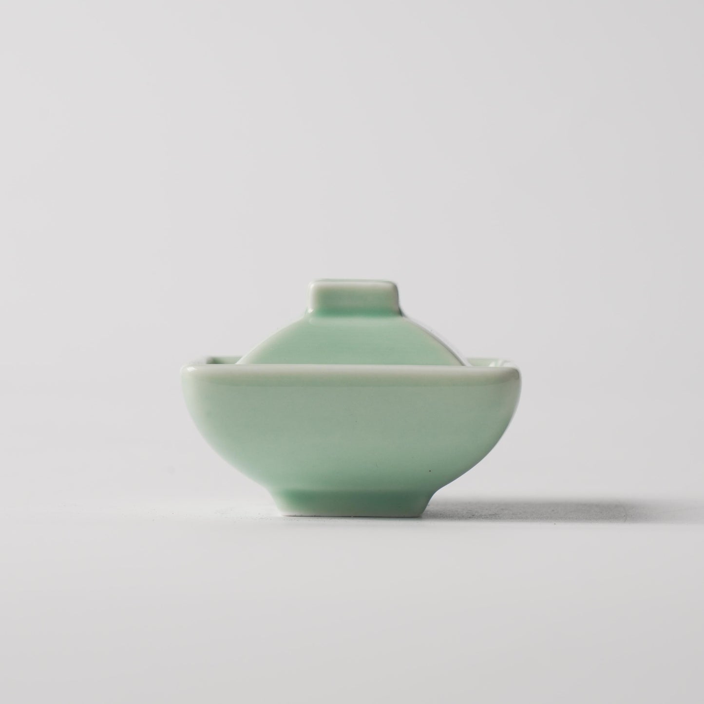 Celadon — Small Covered Snack Box