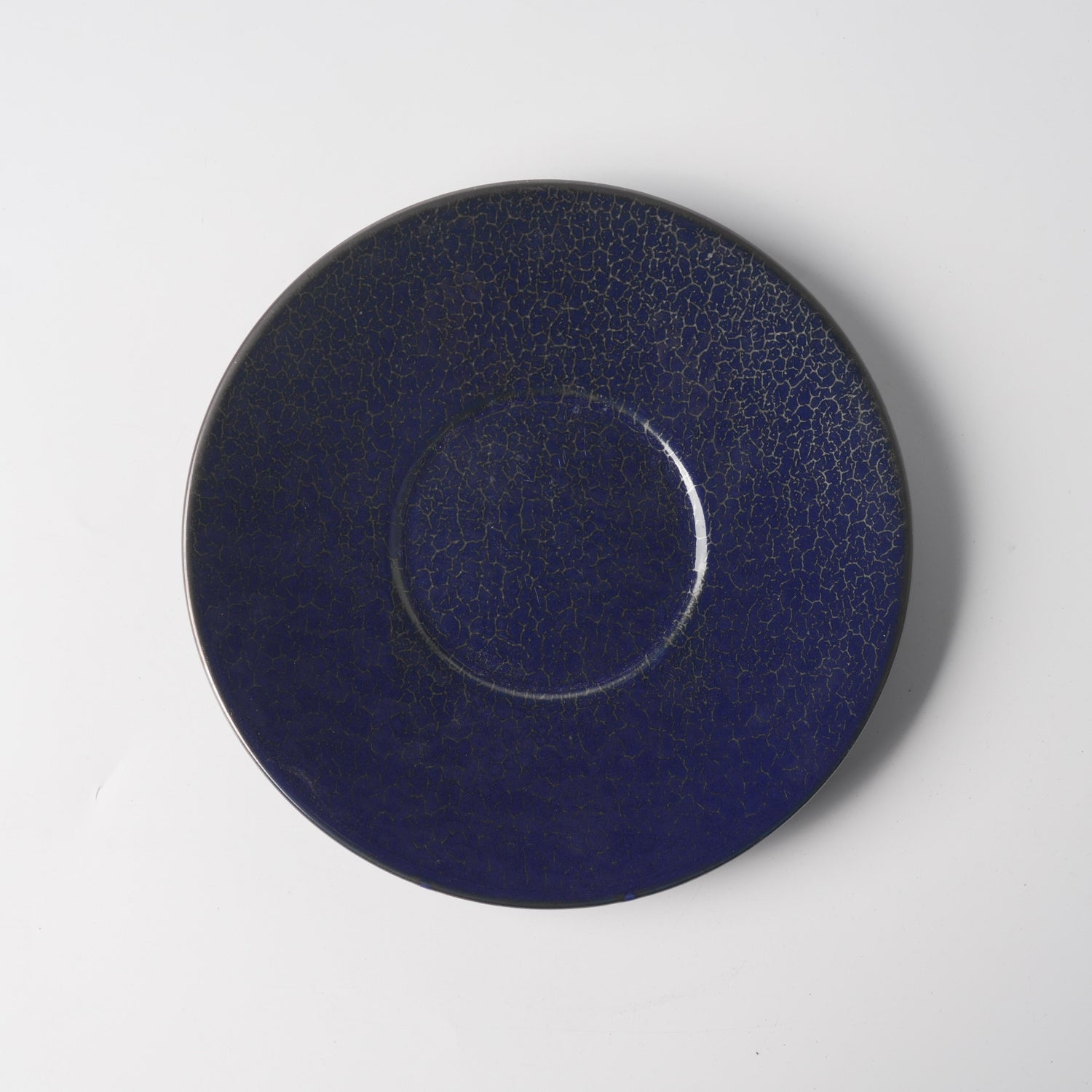 Mystic Deep Blue Crackle Glaze Collection
