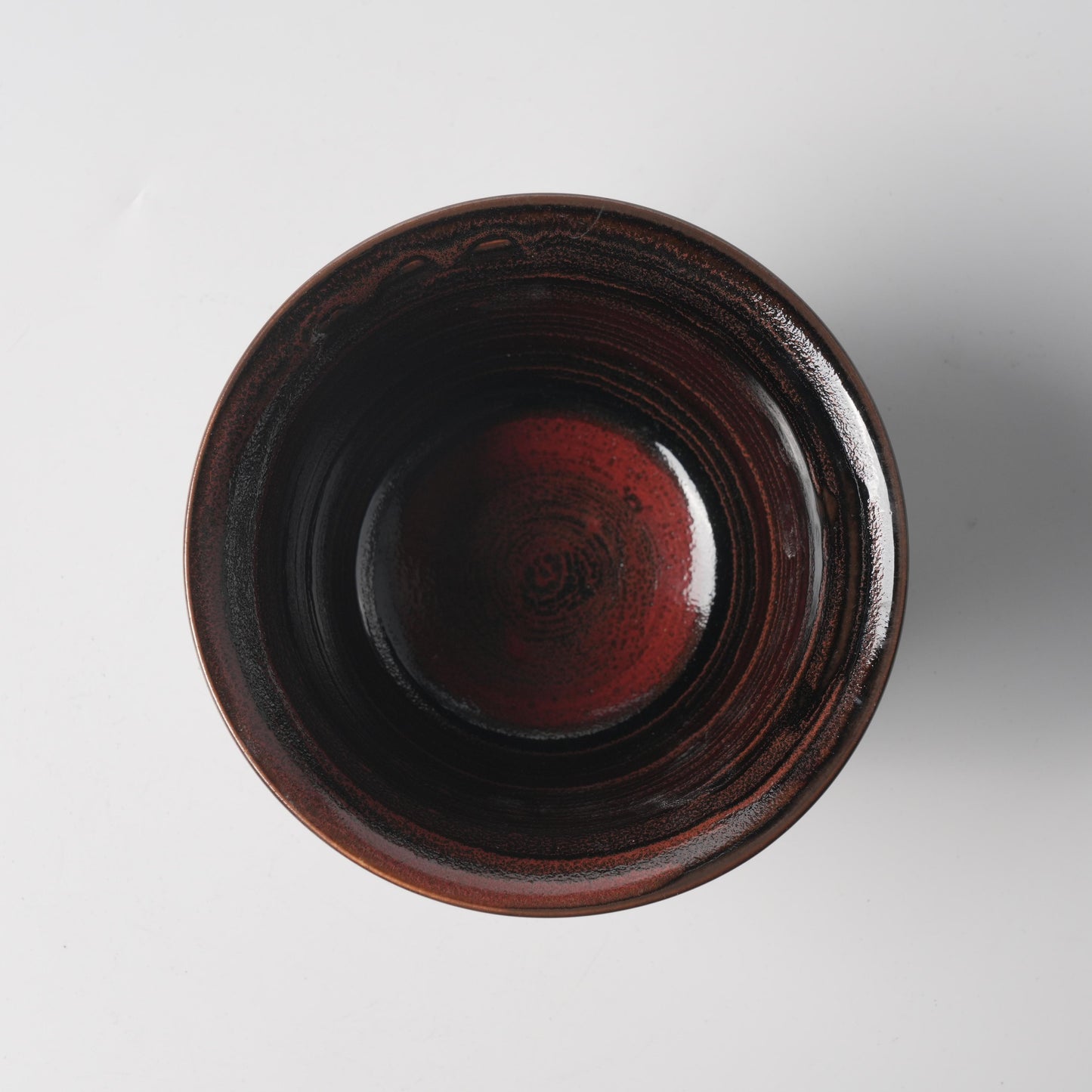 Antique-Style Dark Glaze Ceramic Bowl