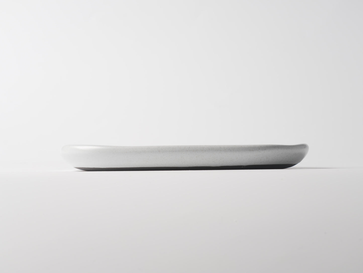 Dundun Grey Ceramic Oval Serving Platter