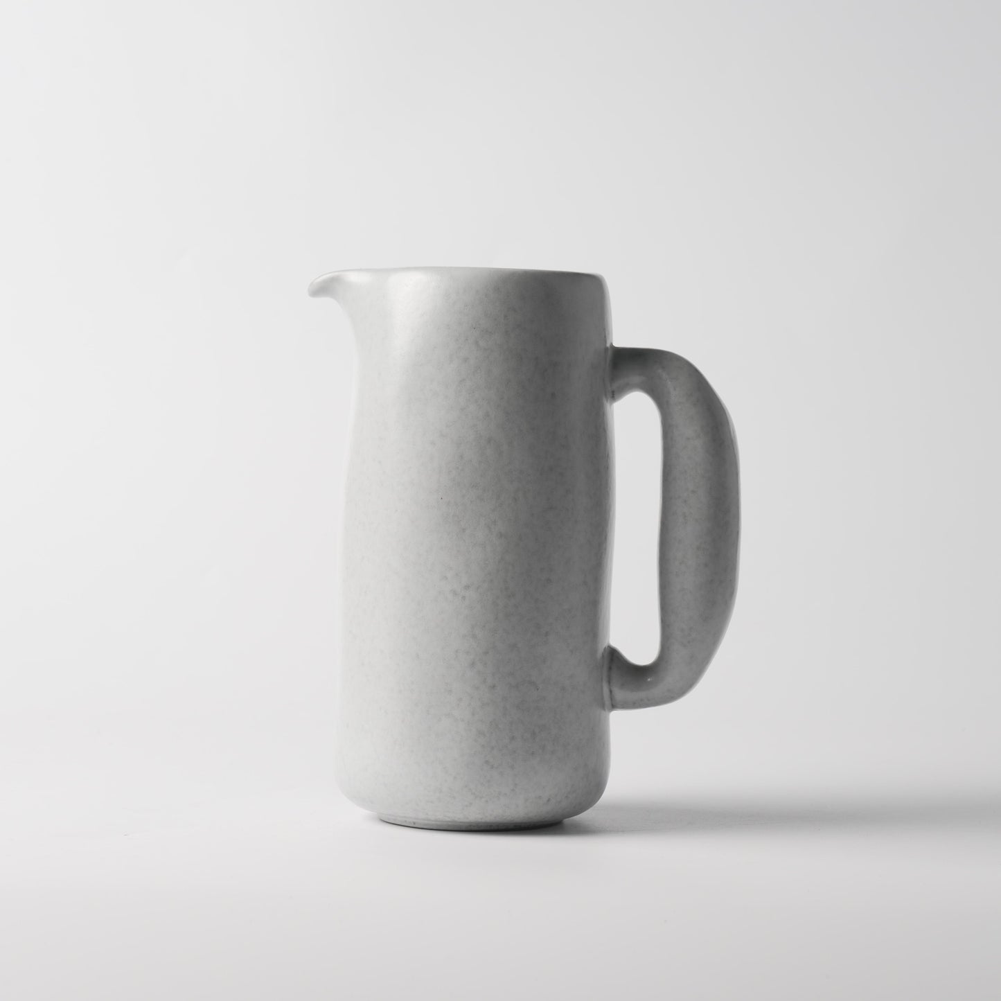 Dundun Grey Sculptural Ceramic Creamer Pitcher