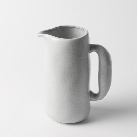 Dundun Grey Sculptural Ceramic Creamer Pitcher