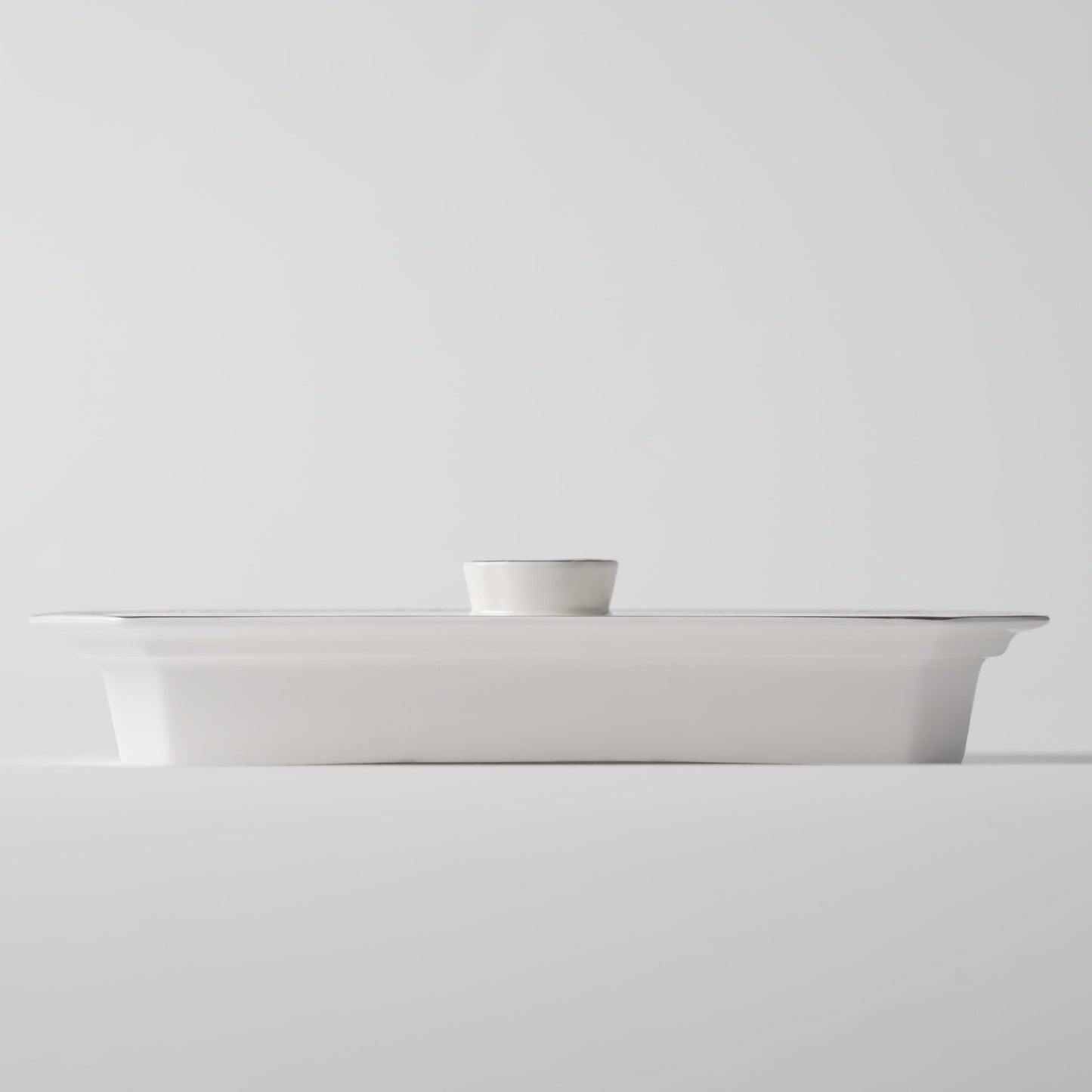 Ten Thousand Li — 9" Landscape Ink Octagonal Serving Tray with Dipping Bowl
