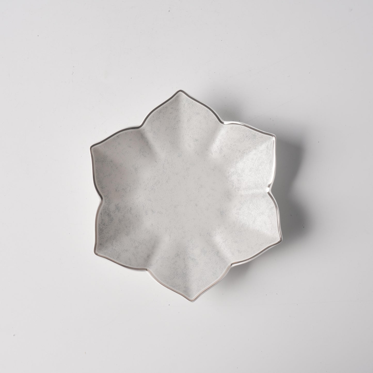 Ten Thousand Li — Yunxi Lotus Petal Dessert Saucer