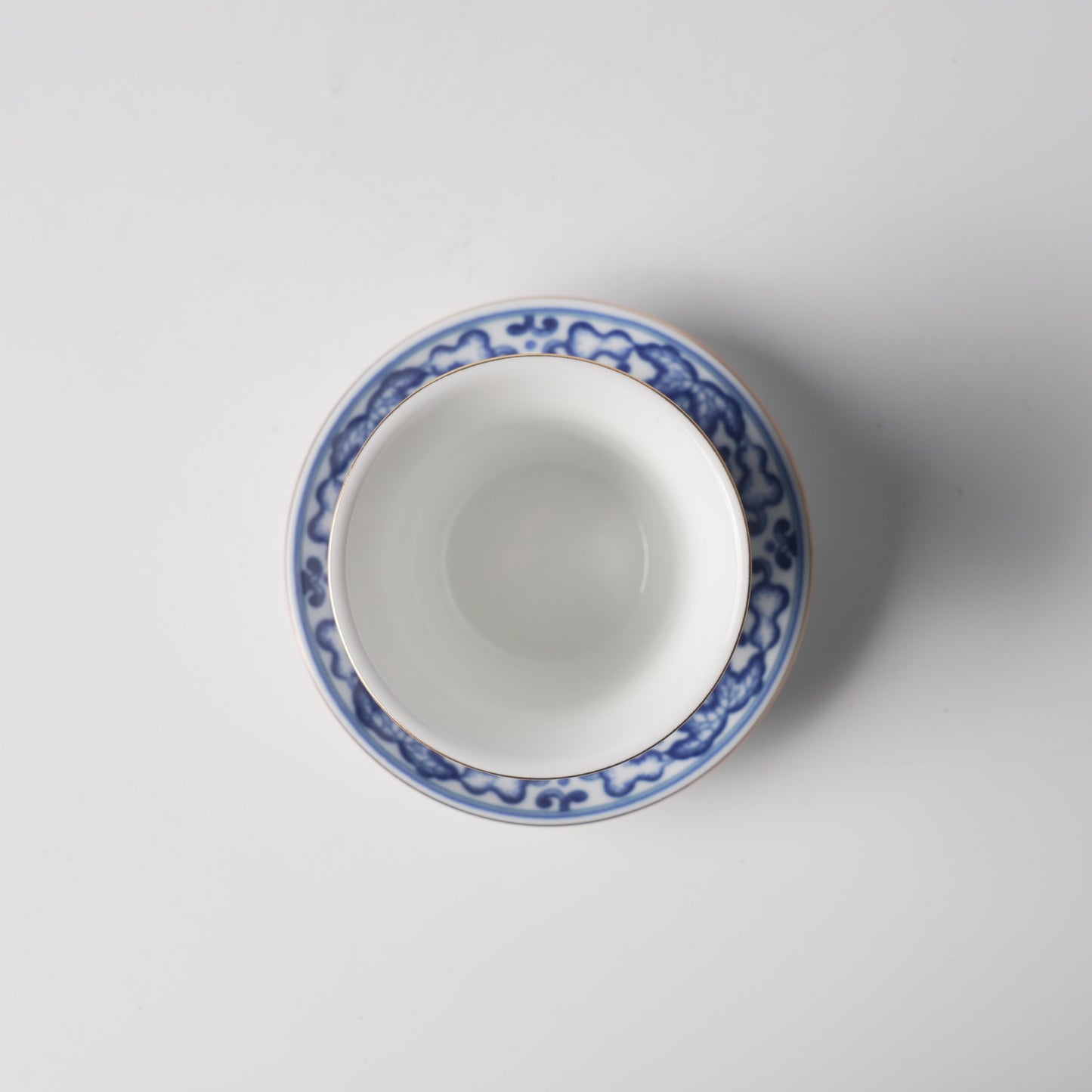Fu Lu Gold — 3" Fuyao Tea Cup & 4" Saucer Set