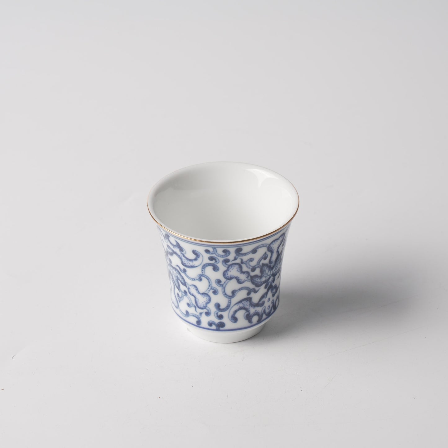 Fu Lu Gold — 3" Fuyao Tea Cup & 4" Saucer Set