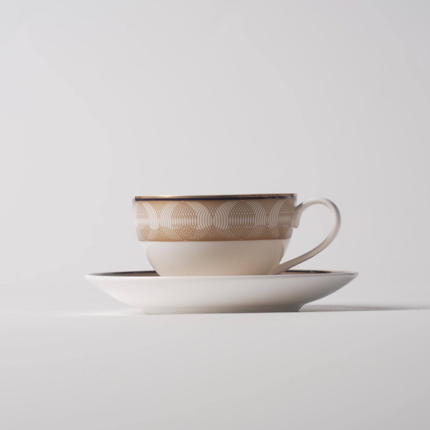 Gold Thread — Zunyu Cup & Saucer