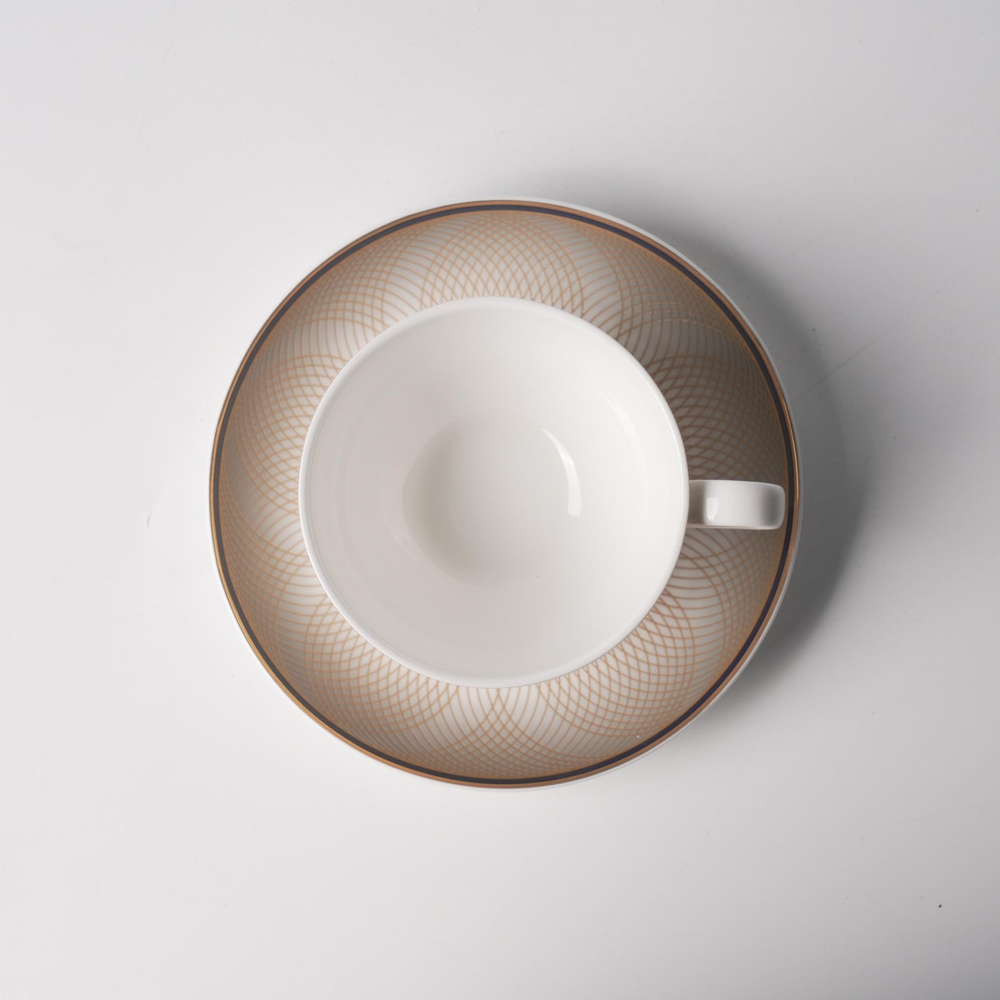 Gold Thread — Zunyu Cup & Saucer