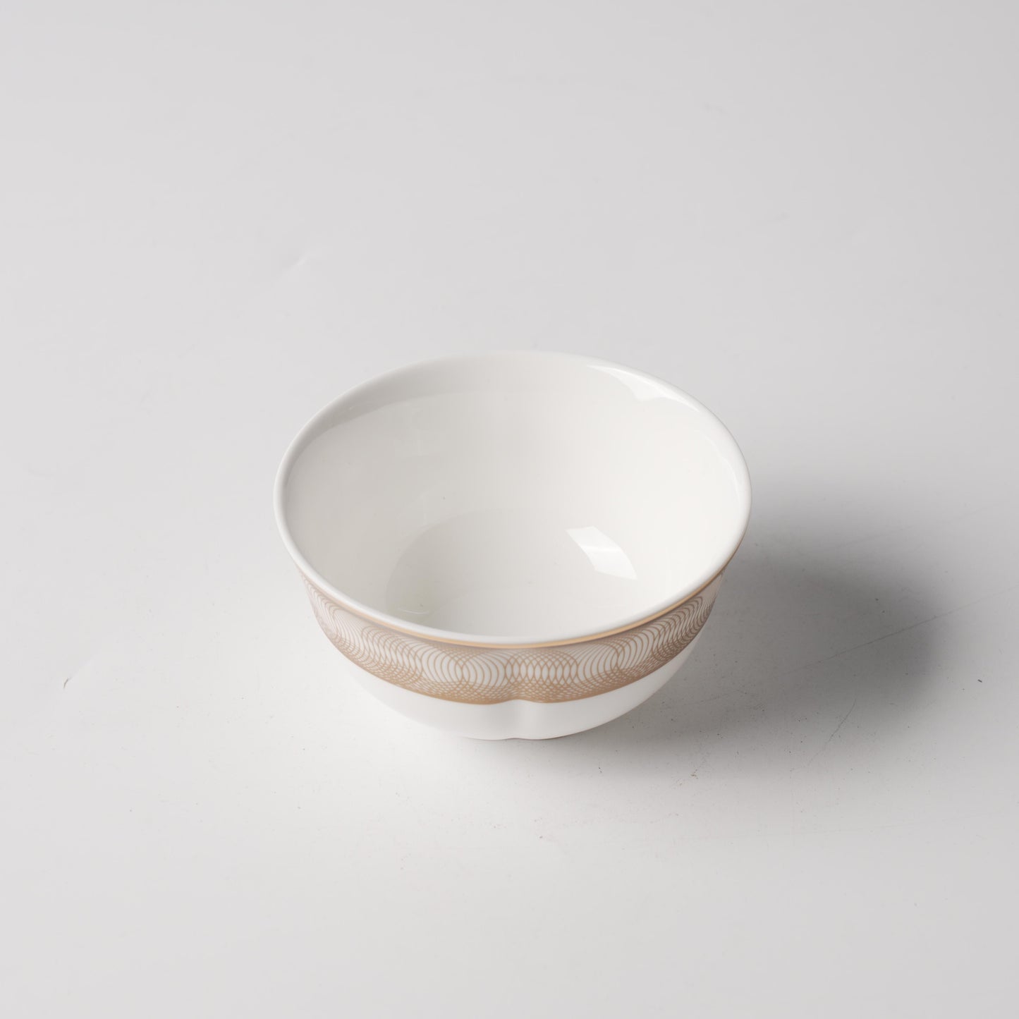 Gold Thread — 4" Qiankun Rice Bowl