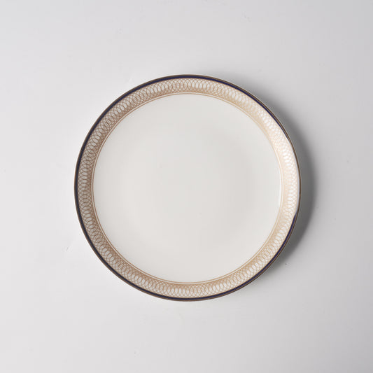 Gold Thread — 8" Bone Dish