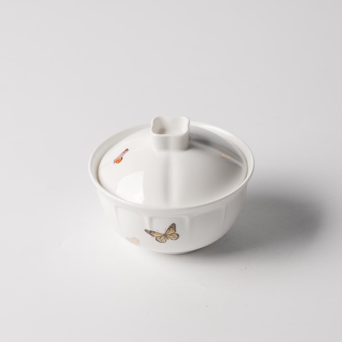 Butterfly — Covered Soup Bowl