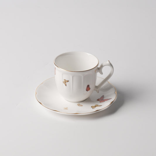 Butterfly — Coffee Cup & Saucer