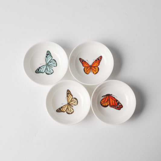 Butterfly — Sauce Dish Set of 4