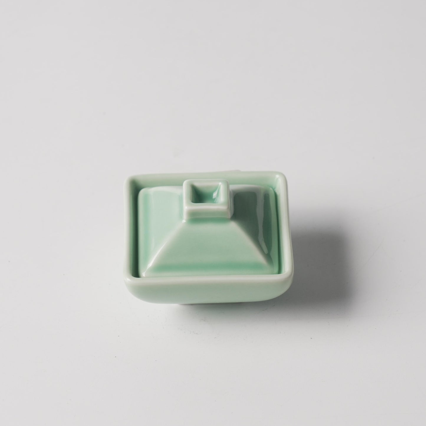 Celadon — Small Covered Snack Box