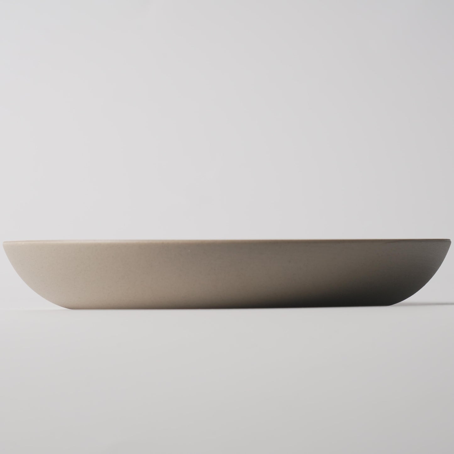 Amber Glaze Flat-Rim Soup Plate