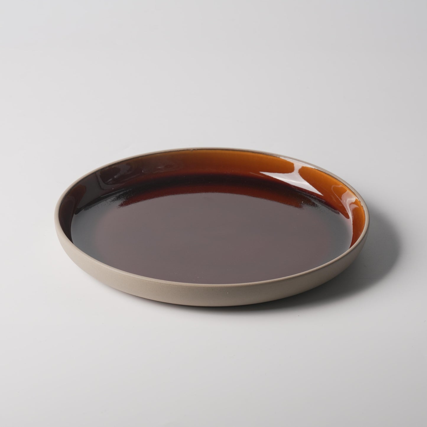 Amber Glaze Deep Plate