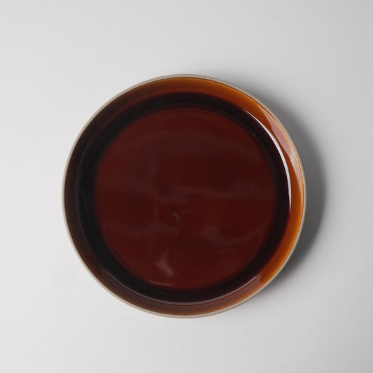 Amber Glaze Deep Plate