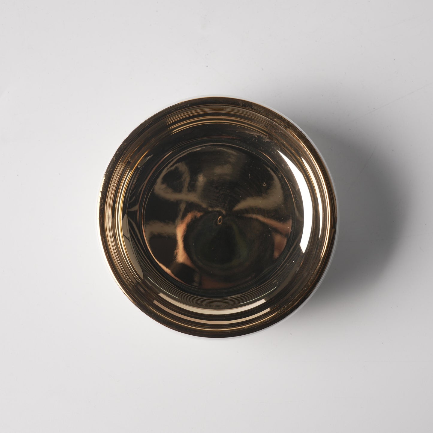 Gold Mirror Interior Korean-Style Round Bowl