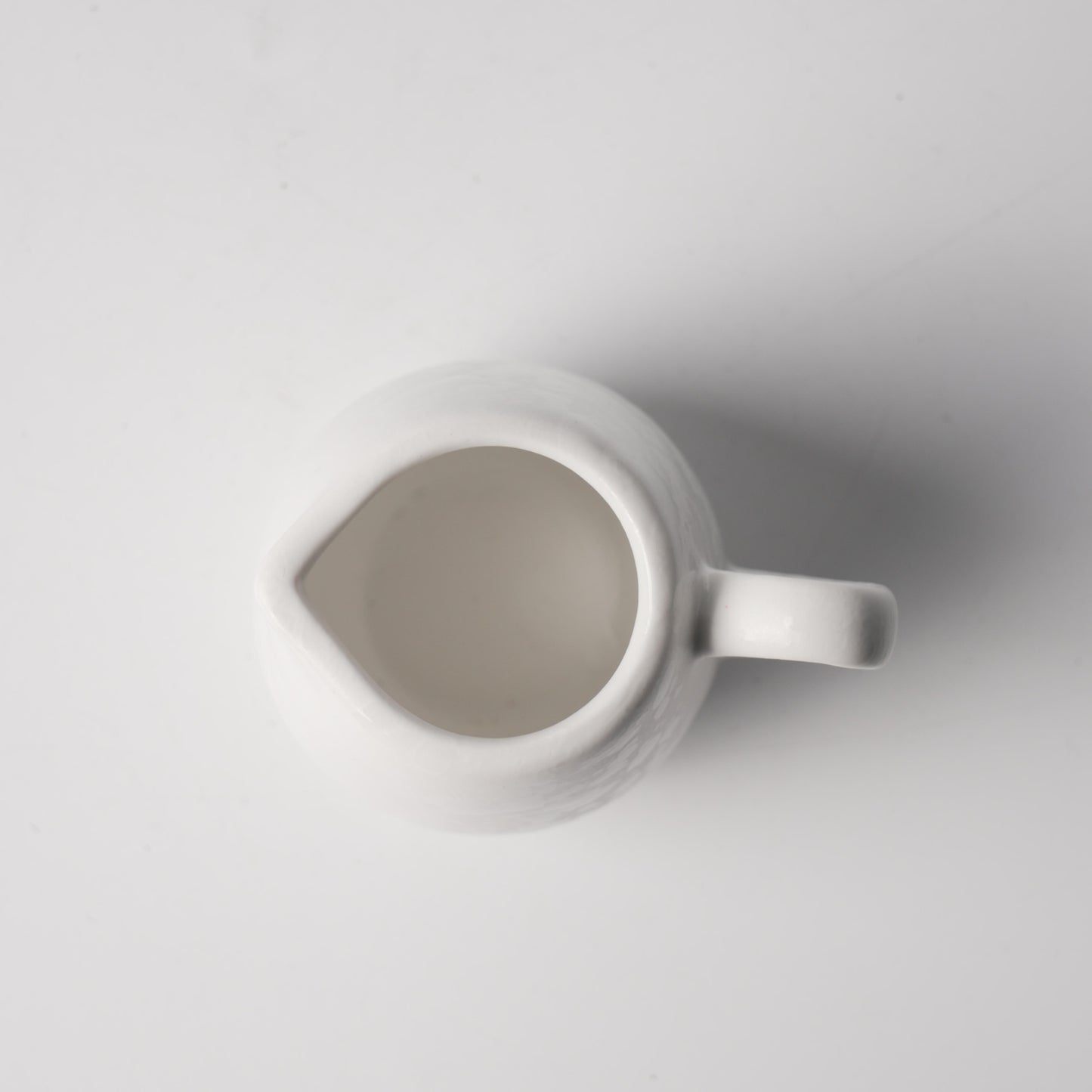 Dot Pearl White Porcelain Creamer Jug