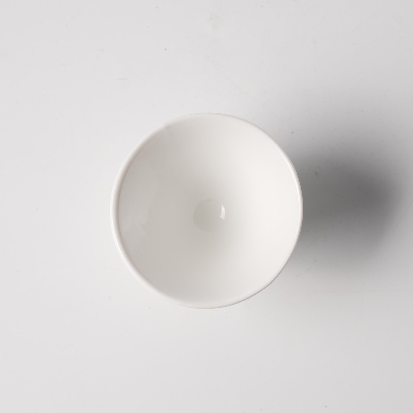 Dot Pearl White Porcelain Egg Cup